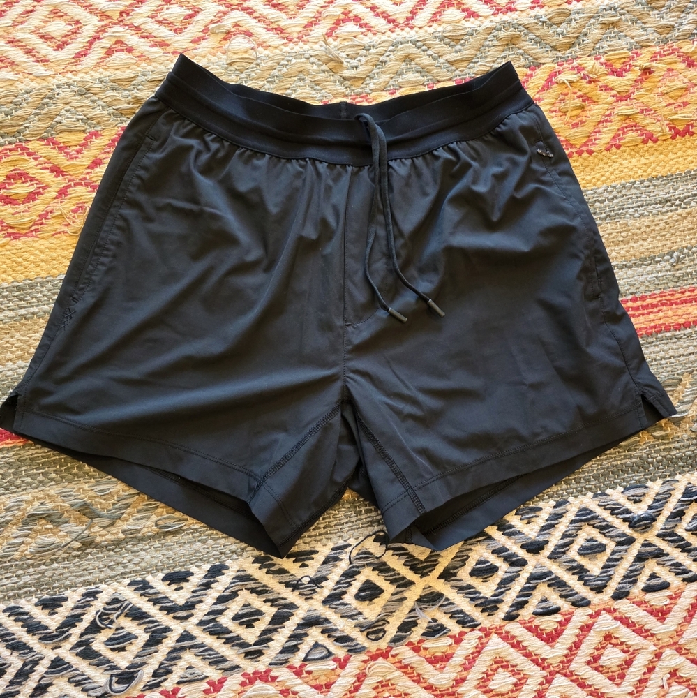 RHONE Black Performance Shorts